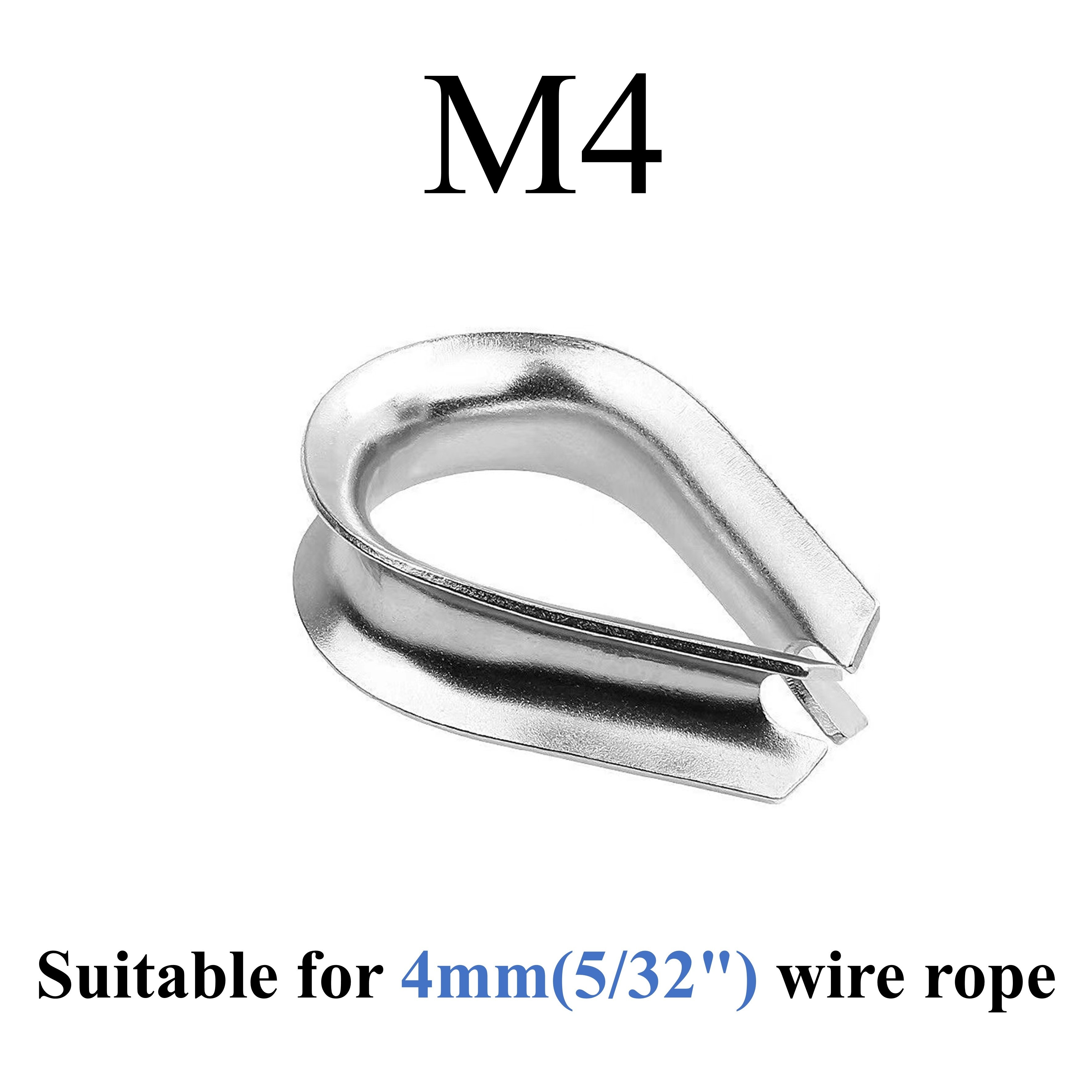 1/2 Inch Heavy Duty Wire Rope Thimble