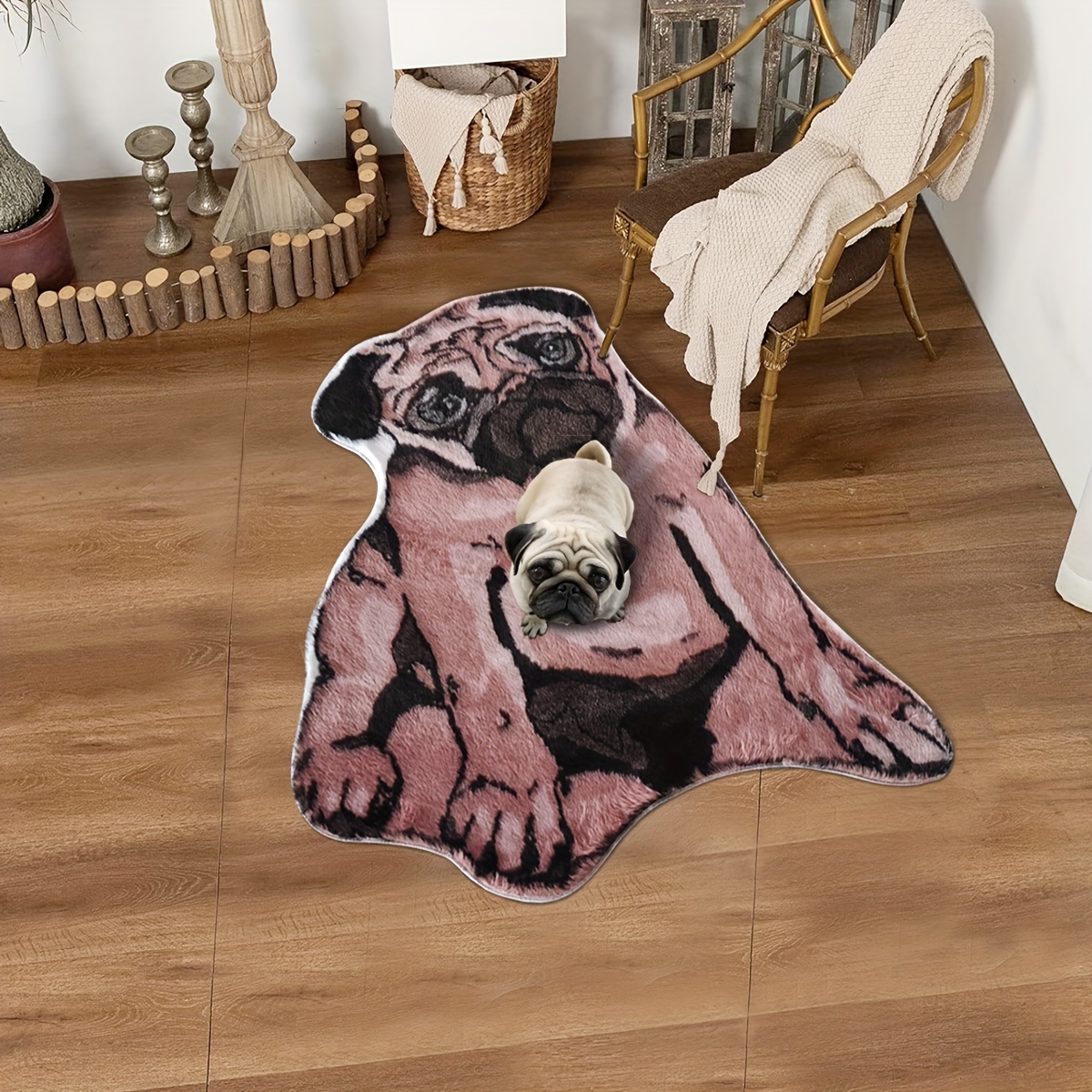 Dog Shaped Decorative Area Rug Indoor Absorbent Non slip Mat - Temu