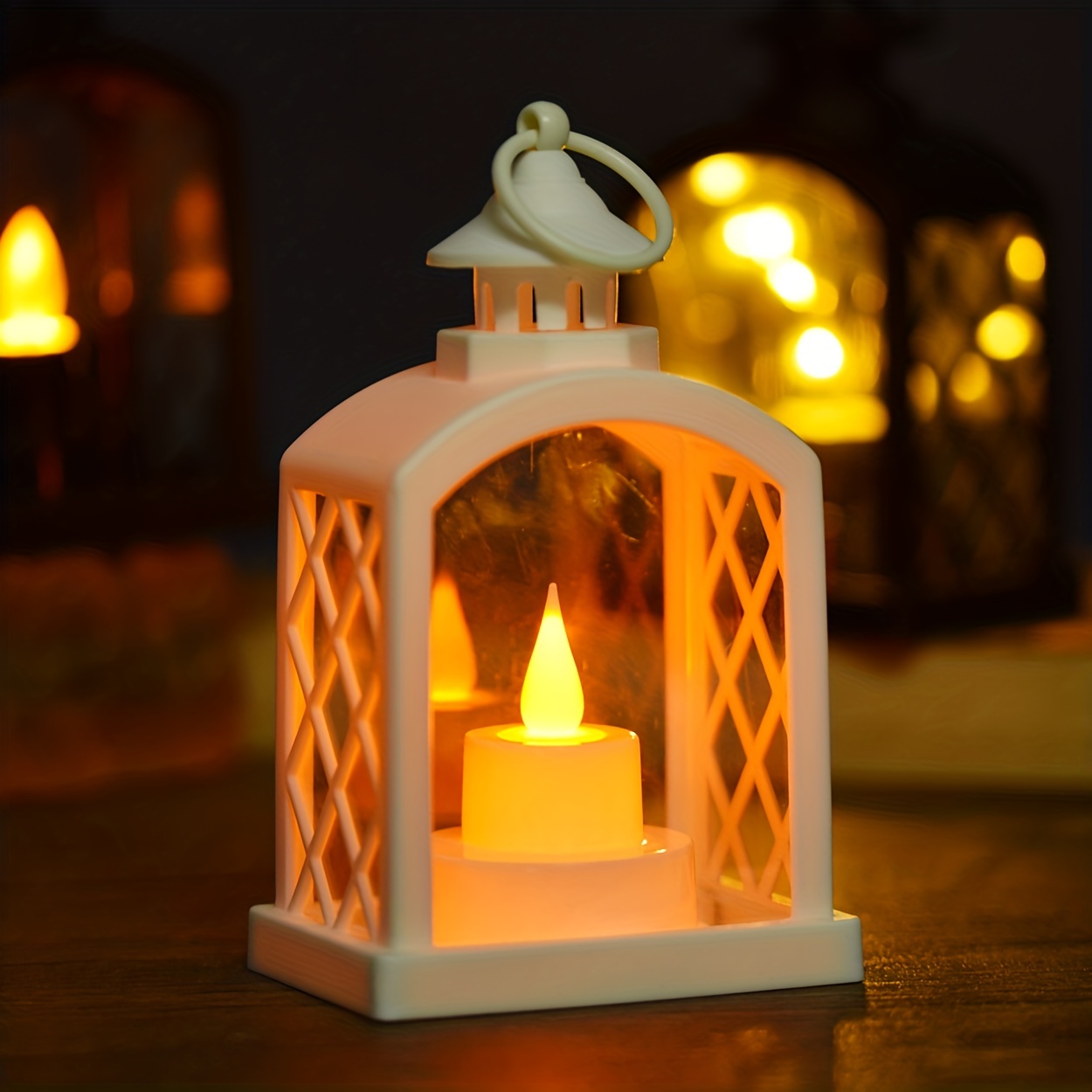 Lampe À Bougie De Noël, Lanterne, Bougie Électronique, Lumière De  Décoration Créative Pour Vacances, 1 Pièce - Temu France