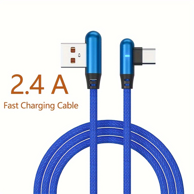 etguuds 2-Pack 3ft USB C Cable 3A Fast Charge, USB A to Type C Charger Cord  Braided Compatible with Samsung Galaxy A10e A20 A50 A51 A71, S20 S10 S9 S8