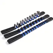 versatile socket power strip storage 1/4 3/8 1/2 socket rack - Temu ...