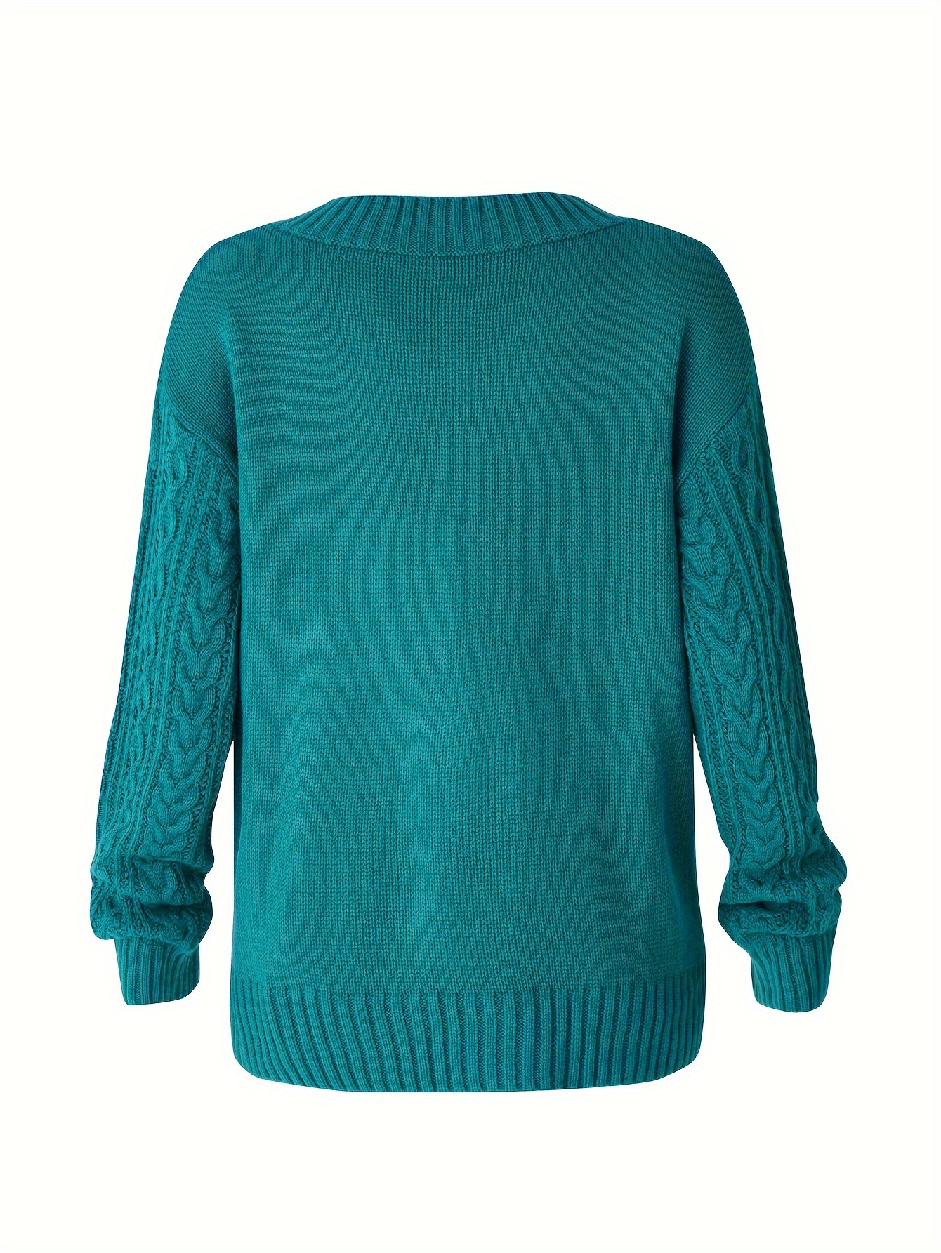 Teal Womens Sweater 