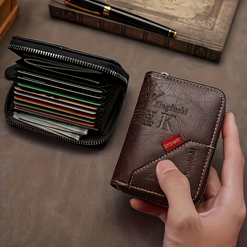 

1pc Leisure Short Wallet, Travel Small Pu Wallet, Ideal Choice For Gift