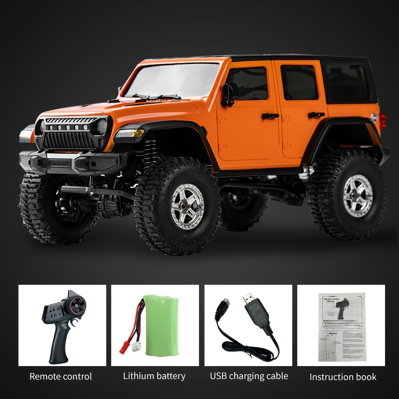 JJRC All-Terrain 4WD Off-road Beast 45 Climber, Metal Frame, Rechargeable High-Torque Control $44.49