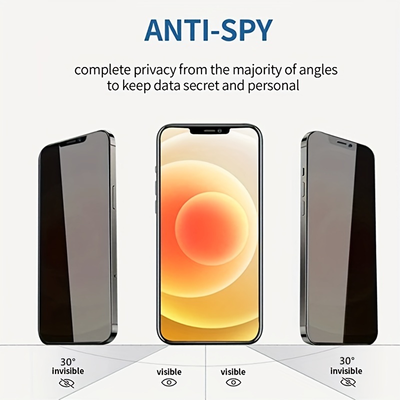 Protection écran SECRET verre trempé iPhone 12 Pro Max