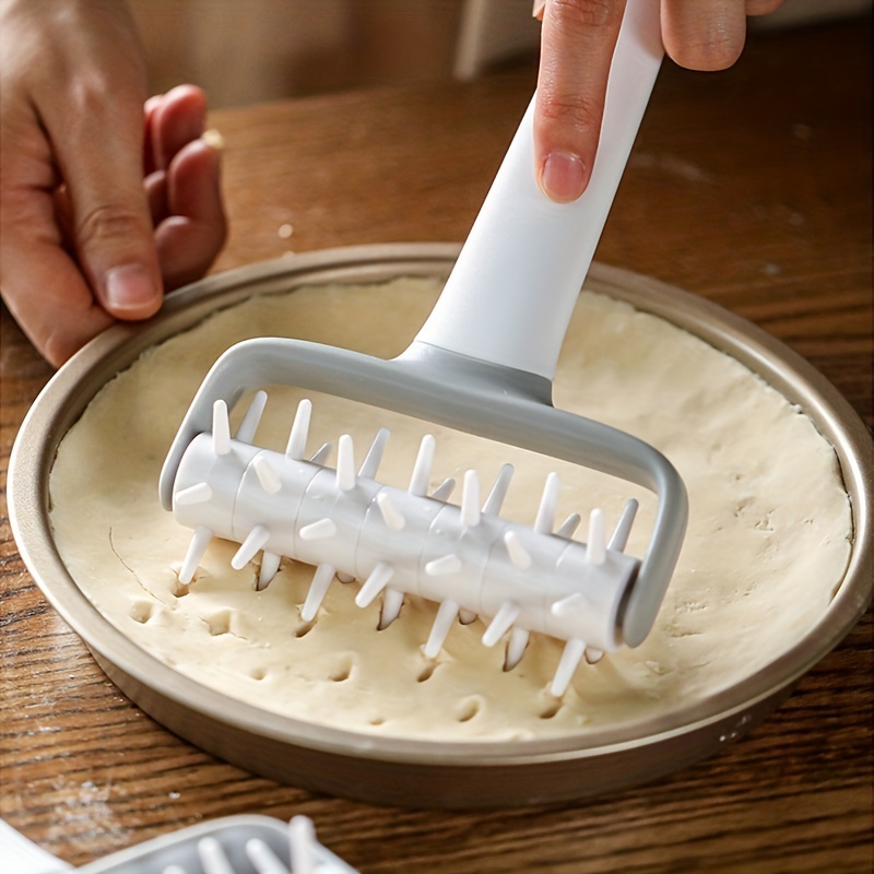 

1pc, Pizza Dough Docker - Bubble Killer And Roller - Perfect For Baking And Kitchen Gadgets