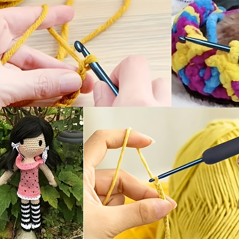 Crochet Hooks Ergonomic Soft Grip Arthritic Hands Crochet - Temu