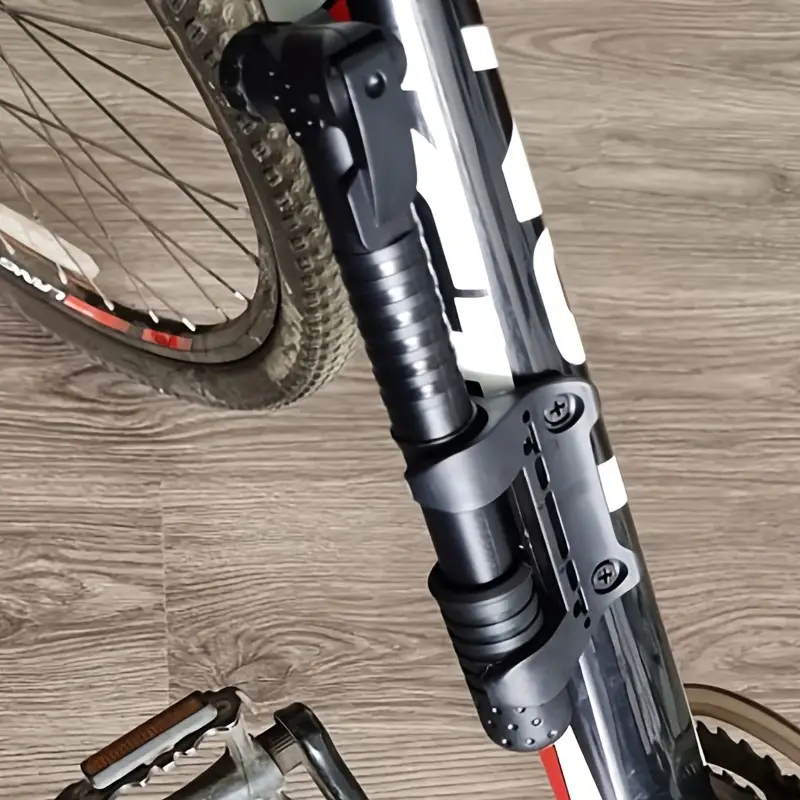 Compact Bicycle Air Pump Mini Inflator Presta Schrader - Temu