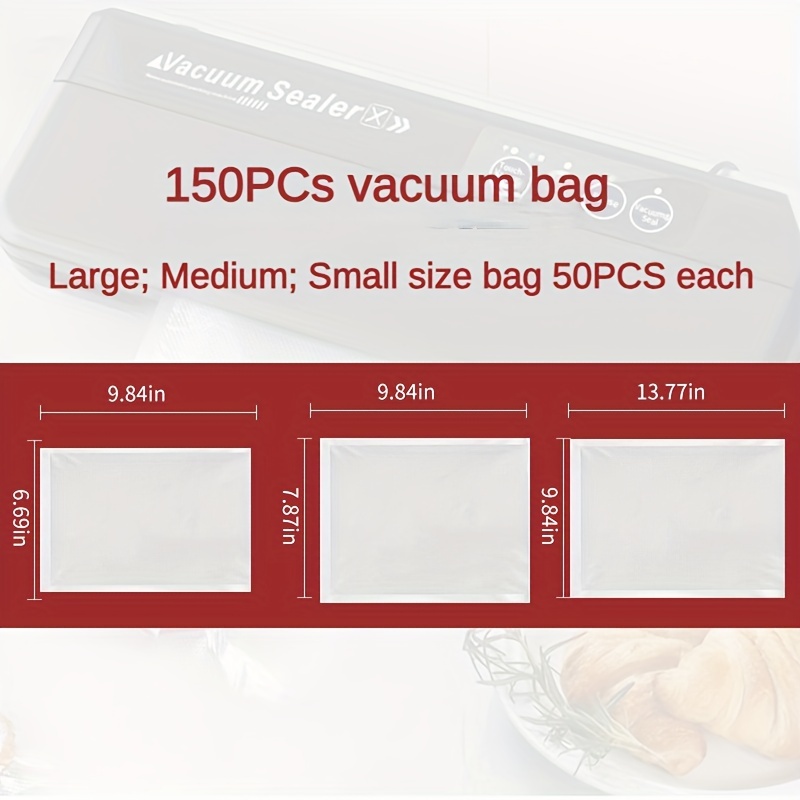 Fully Automatic Vacuum Sealer, Extended Plus Automatic Lock Buckle