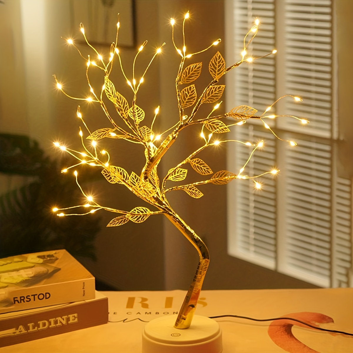 1pc 1.2m Arbre Lumineux LED Thanksgiving Intérieur - Temu Belgium