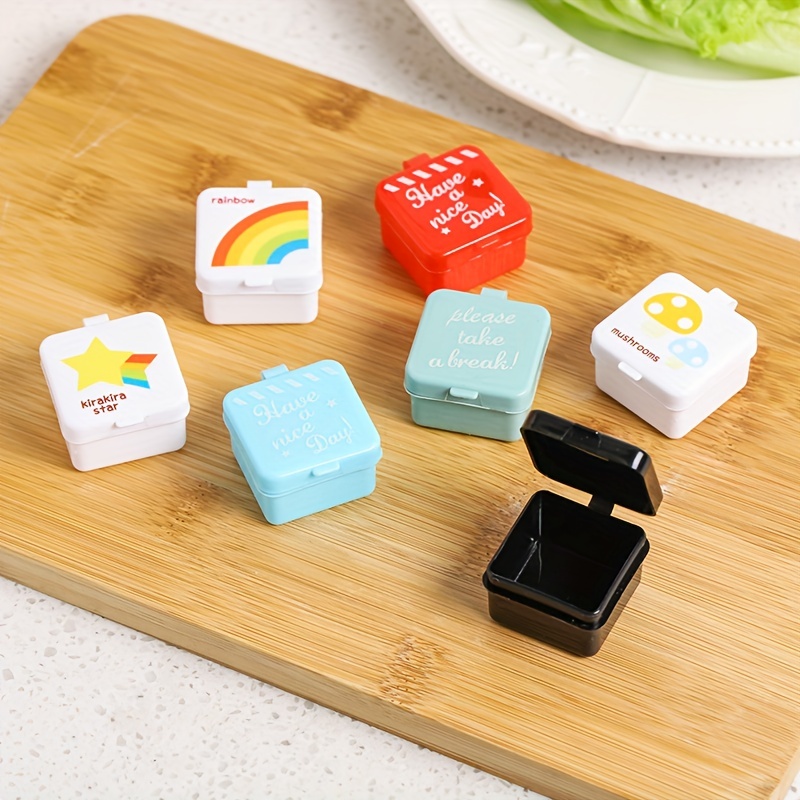 Mini Portable Sauce Cup, Mini Plastic Sauce Box, Food Sauce Container,  Cartoon Steak Sauce Cup With Lid, Cheese Sauce Box With Lid, Kitchen  Supplies, Restaurant Supplies, Dinnerware For Picnic Travel - Temu