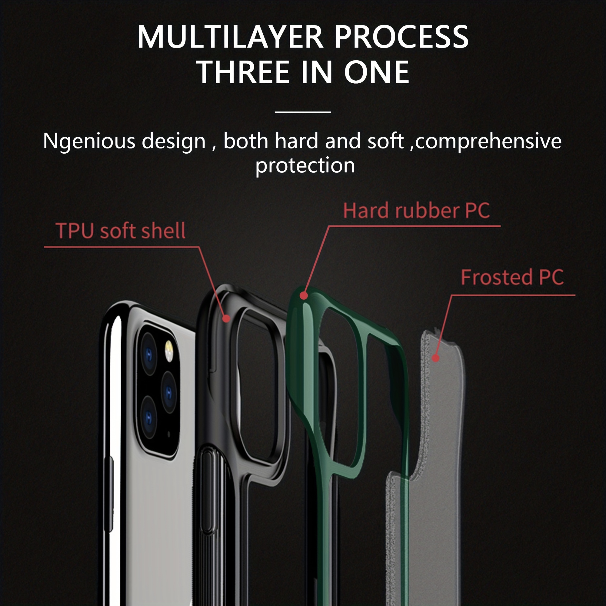 Frosted Case Compatible With Nothing Phone 1, Hard Pc Ultra Thin