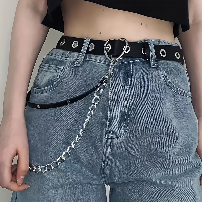 Halloween Gothic Punk Style Waist Chain Belt, Body Chain Belt Girls Fashion  Belt - Temu