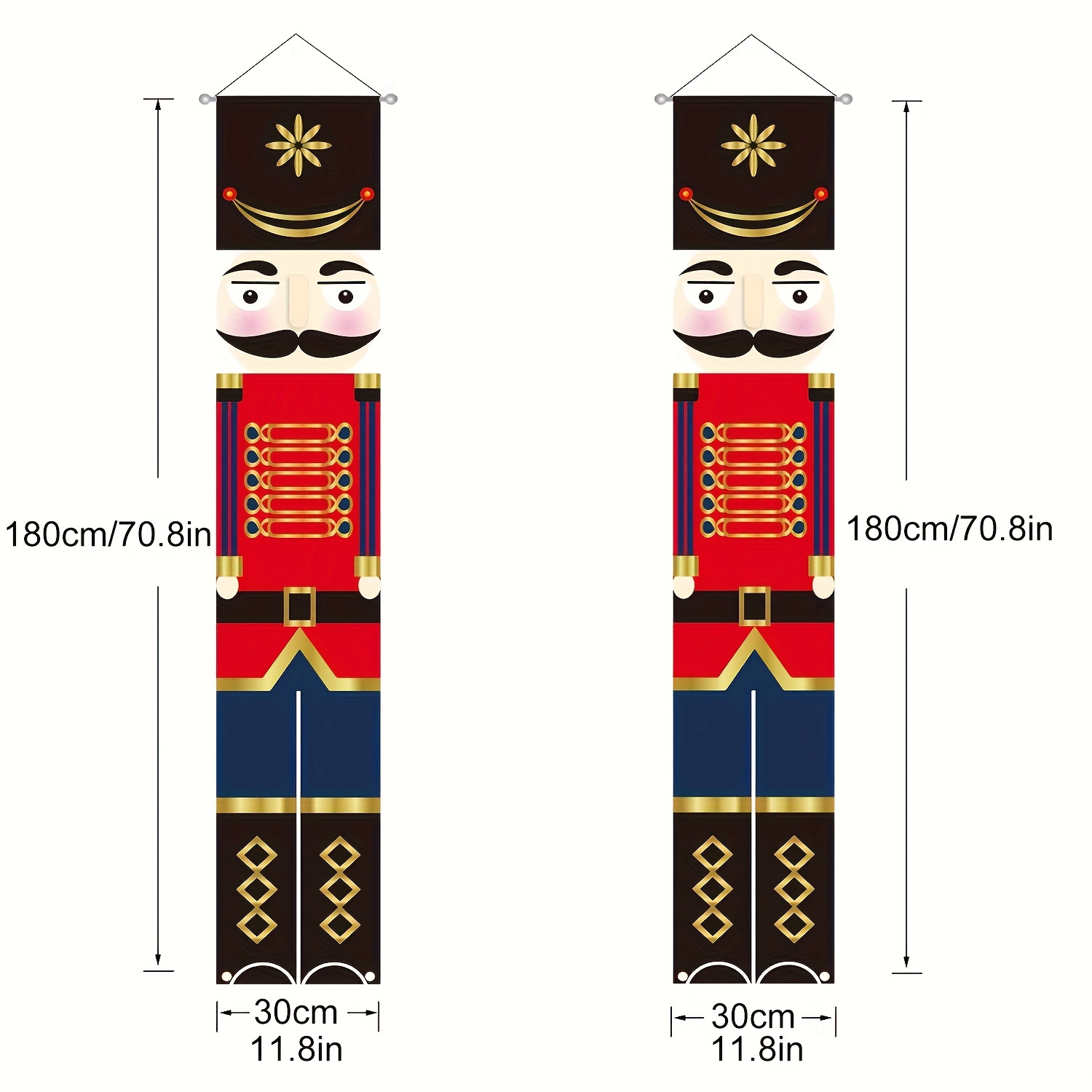 Nutcracker Christmas Decorations Nutcracker Banners Life - Temu Australia