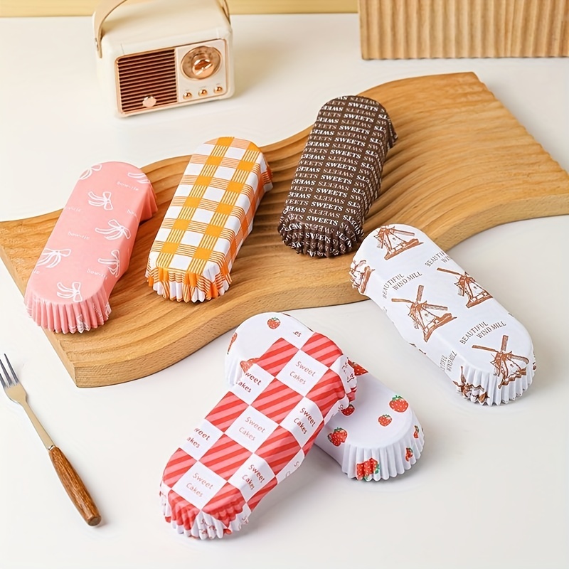 Mini Loaf Bread Baking Liners Disposable Non stick Bread - Temu