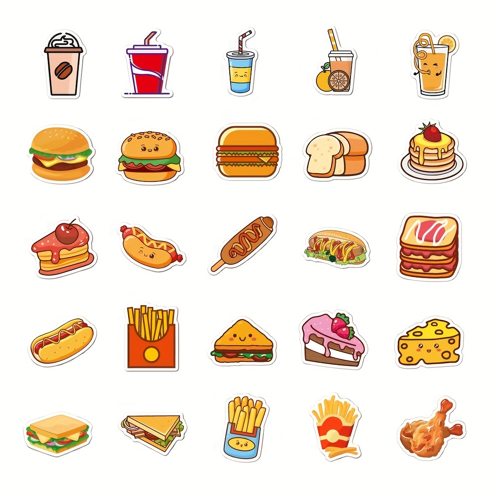 Cocktail Stickers - Free food Stickers
