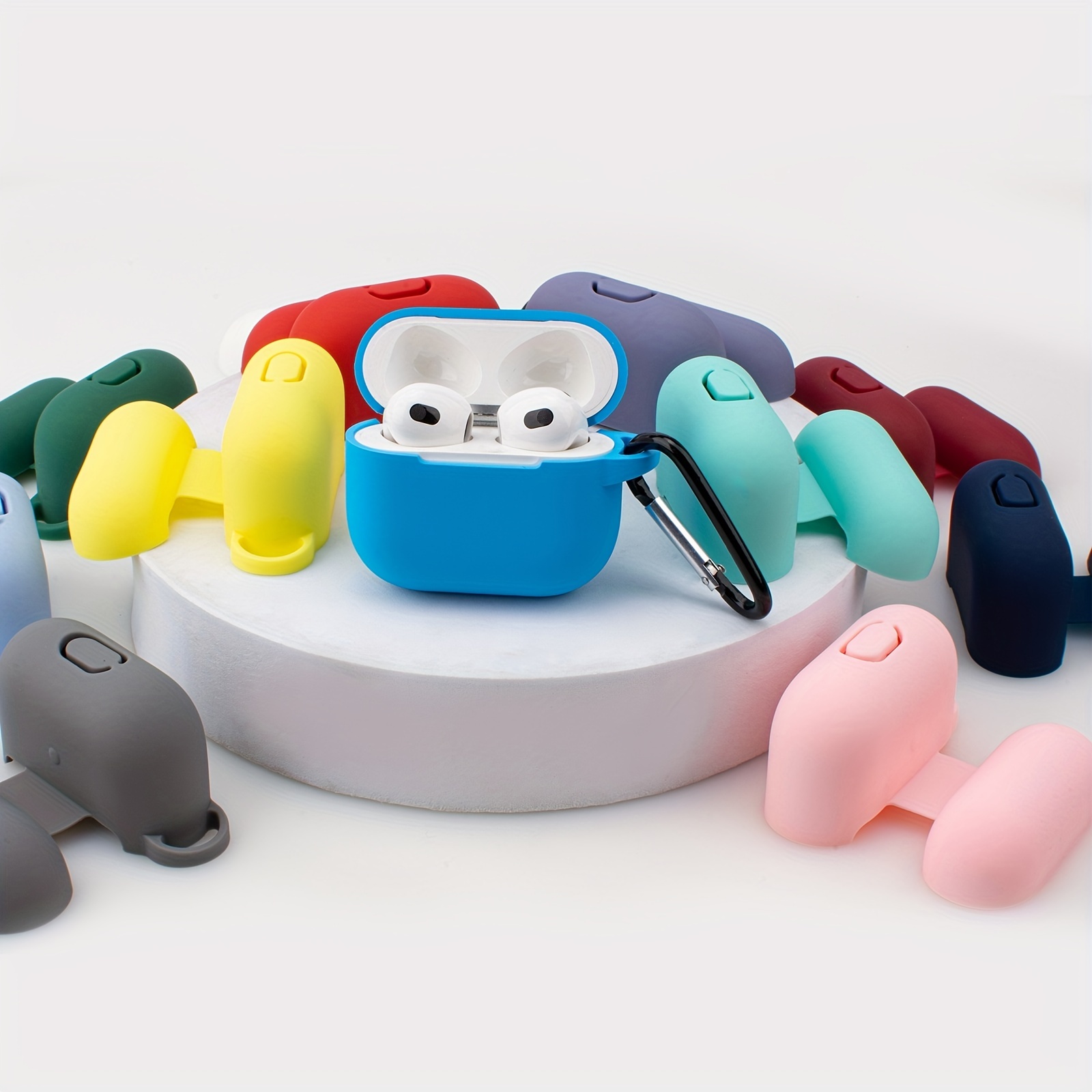 Funda para Airpods Pro de 2ª generación – VISOOM Airpods Pro 2 fundas para  mujeres 2022 de silicona para iPod Pro 2, auriculares de carga inalámbrica
