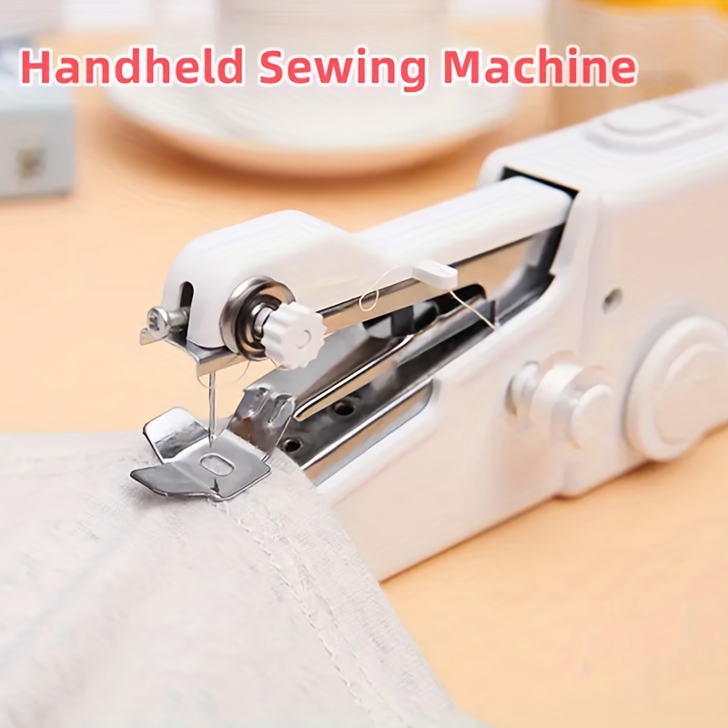 Portable Handheld Sewing Machine Cordless Electric Sewing Machine Set Home  Sewing Quick Repair DIY Clothing Sewing Machine