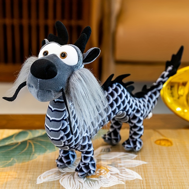 2024 Zodiac Dragon Cute Mascot Plush Toy Stuffed Animal Doll - Temu