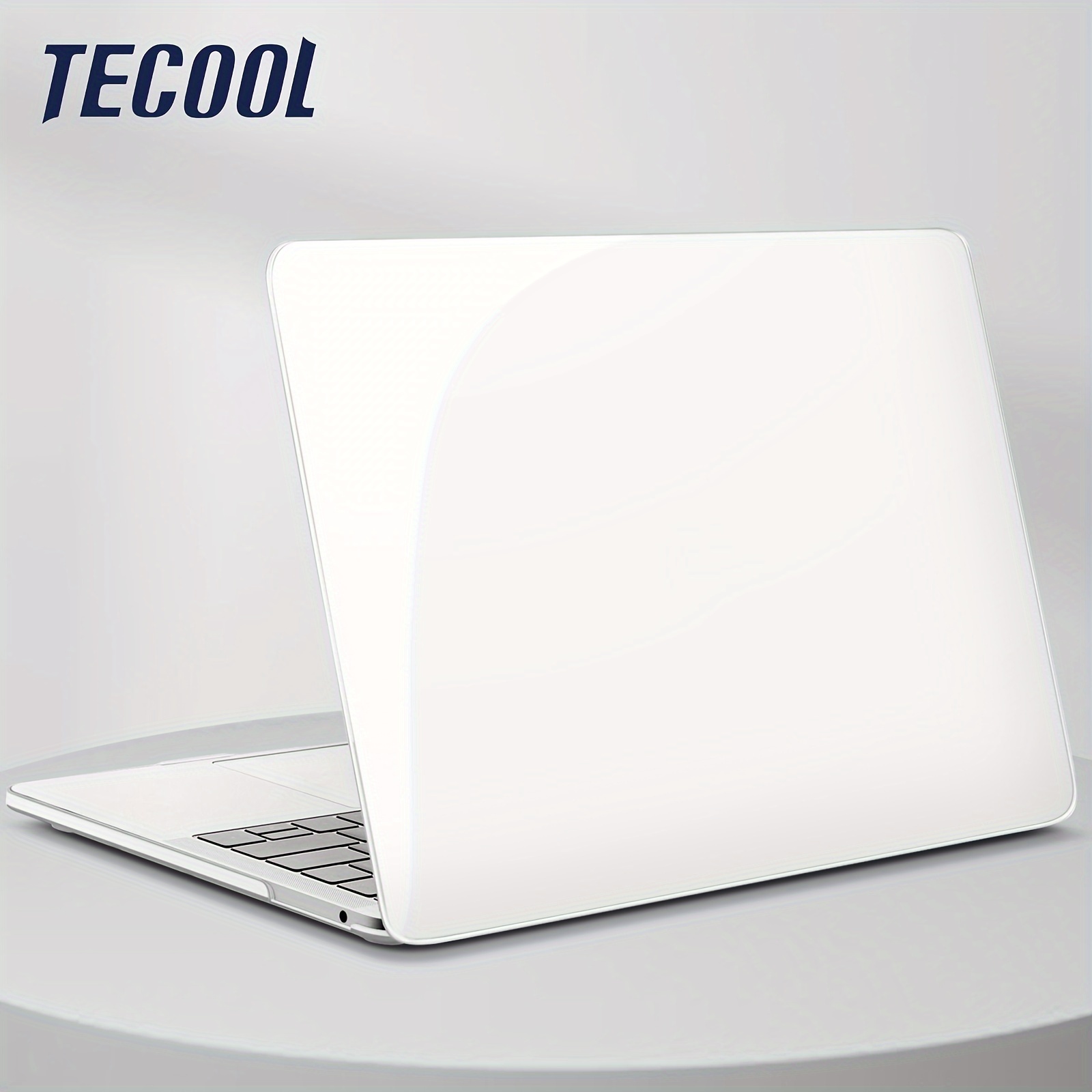 Coque rigide Macbook pro 16 pouces M1 A2485 blanc mat transparent