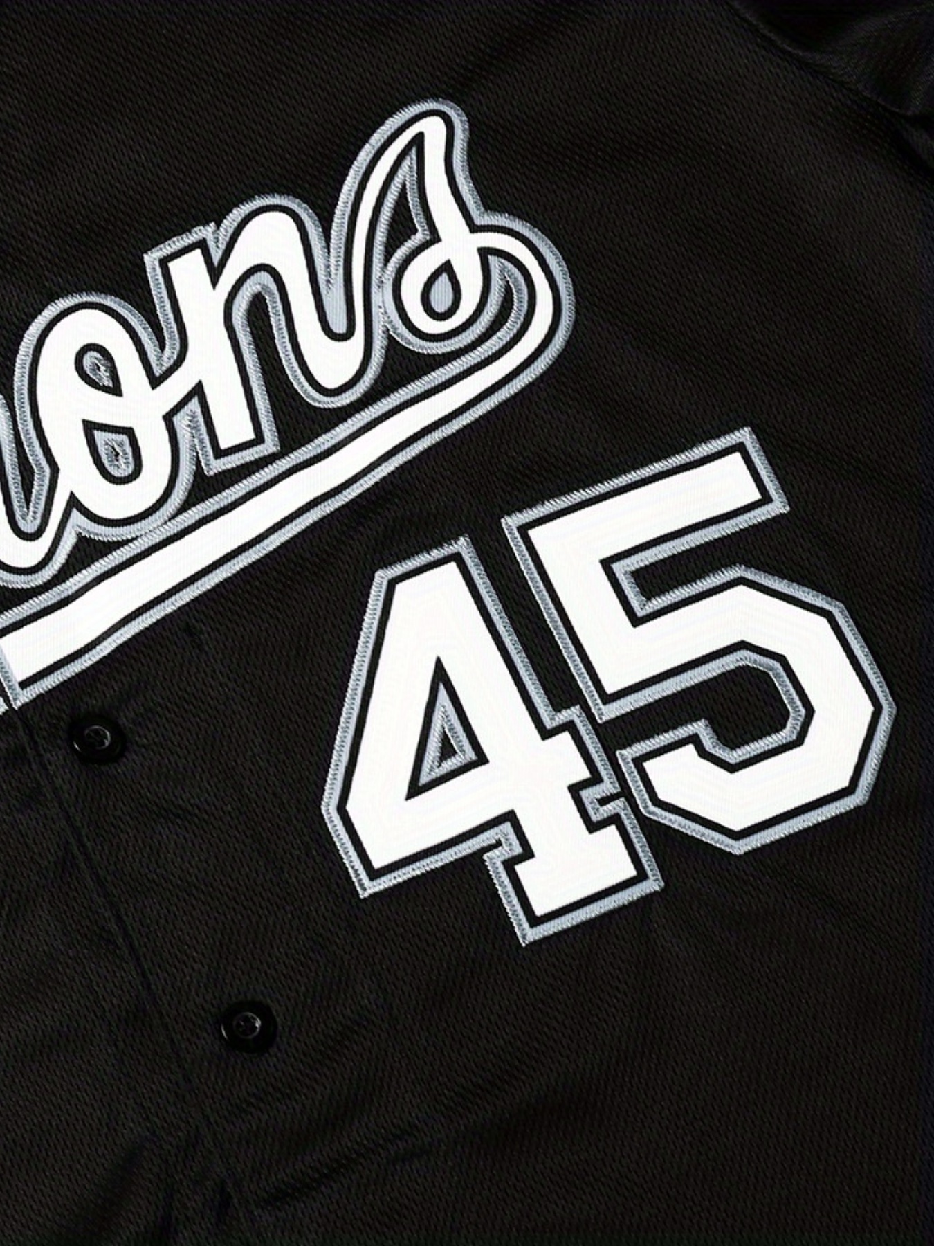 Jordan 45 hot sale baseball shirt