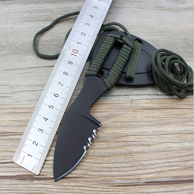 10 Survival Tactical Fixed Blade Hunting Fishing Camping Outdoor Knife +  Sheath