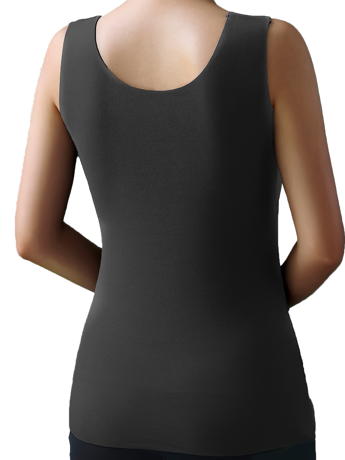Best Deal for Lace Thermal Underwear Built-in Bra Thermal Tank Top