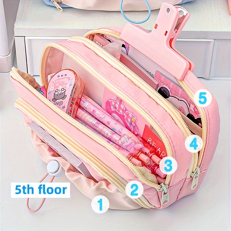Pen Case, Stationery Bag, Pencil Case, Large Capacity Pencil Case, Handheld  Pencil Case, Stationery Box, Cosmetics, Portable Gifts, Suitable For  Office, School, Men, Women, Adults - Temu Philippines