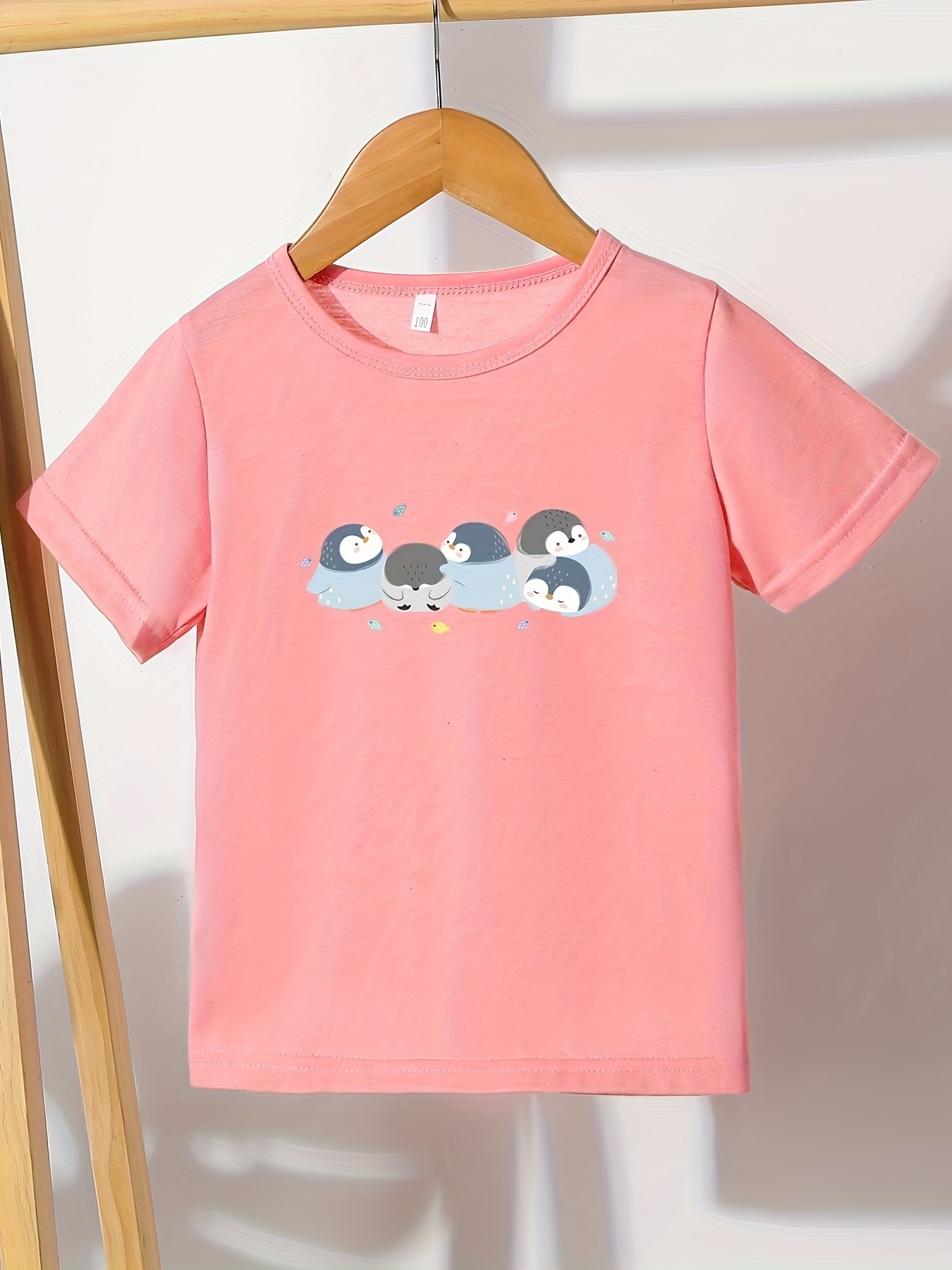 Girls Teen Cute Cartoon Graphic Print Soft Breathable Cotton - Temu