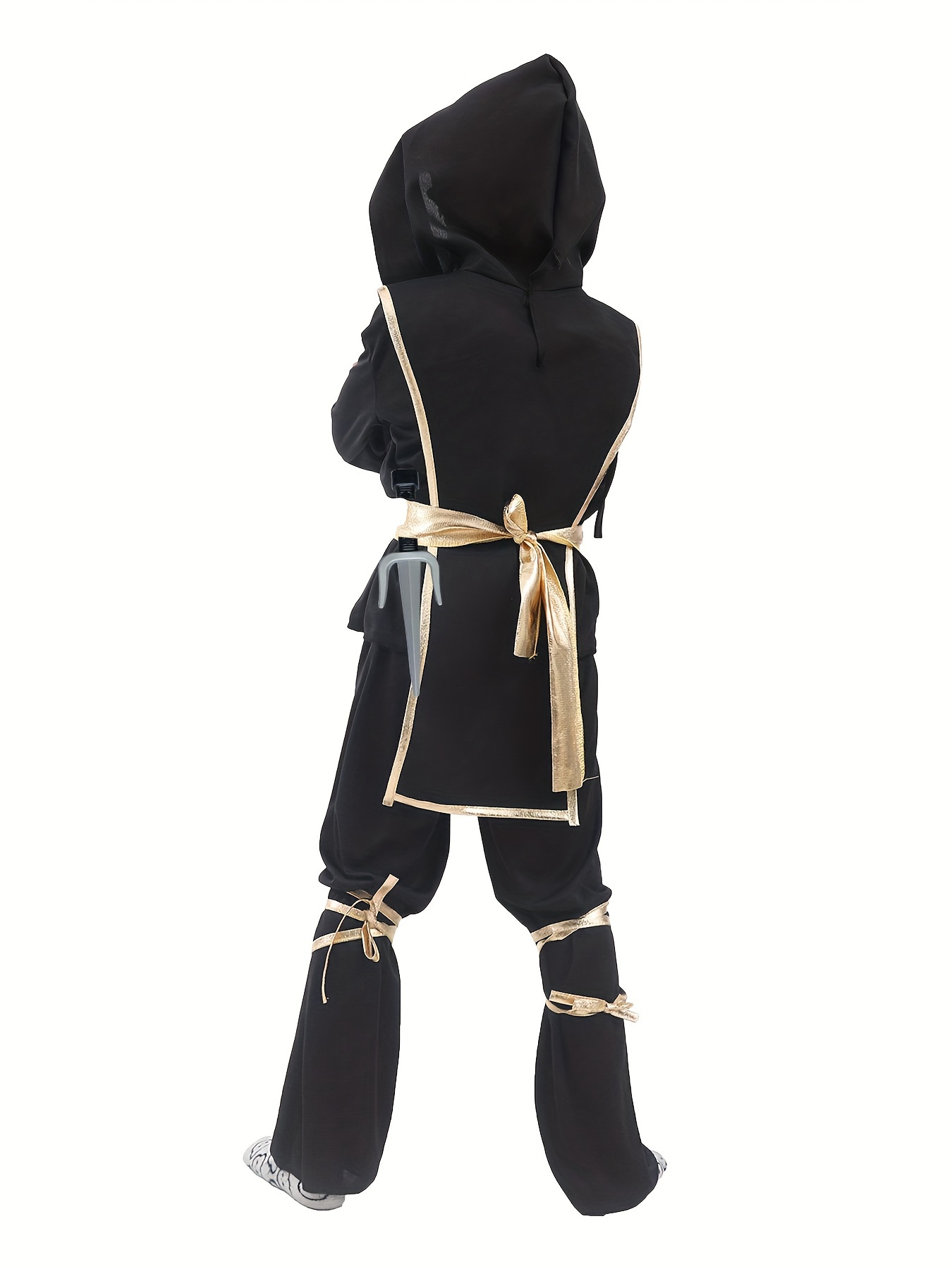 Disfraz de ninja para niños, disfraz de gragon para niños con juguetes de  ninja de plástico, disfraces de ninja de Halloween para niños y niñas