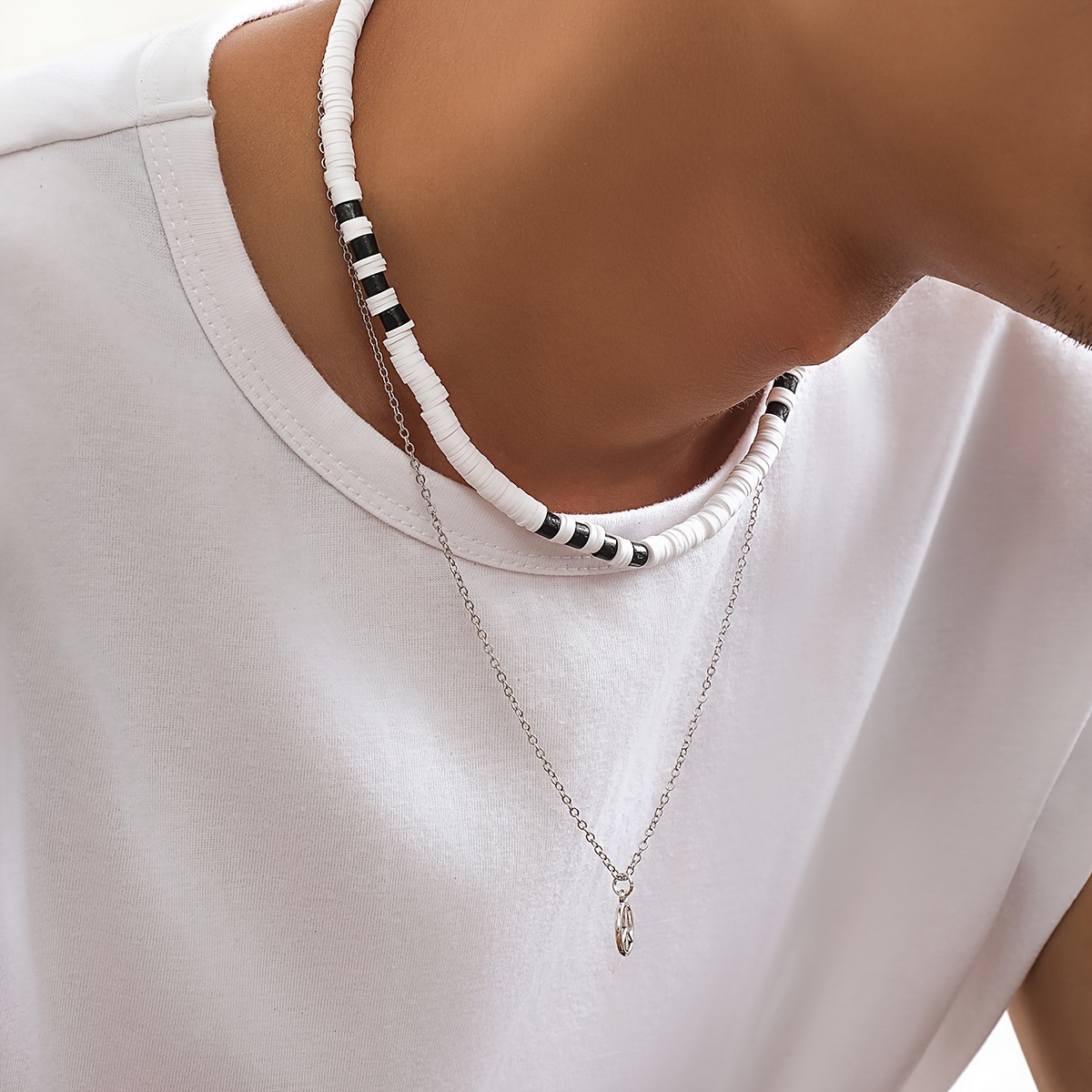 Silver tone Fashionable Alloy Beaded - Temu