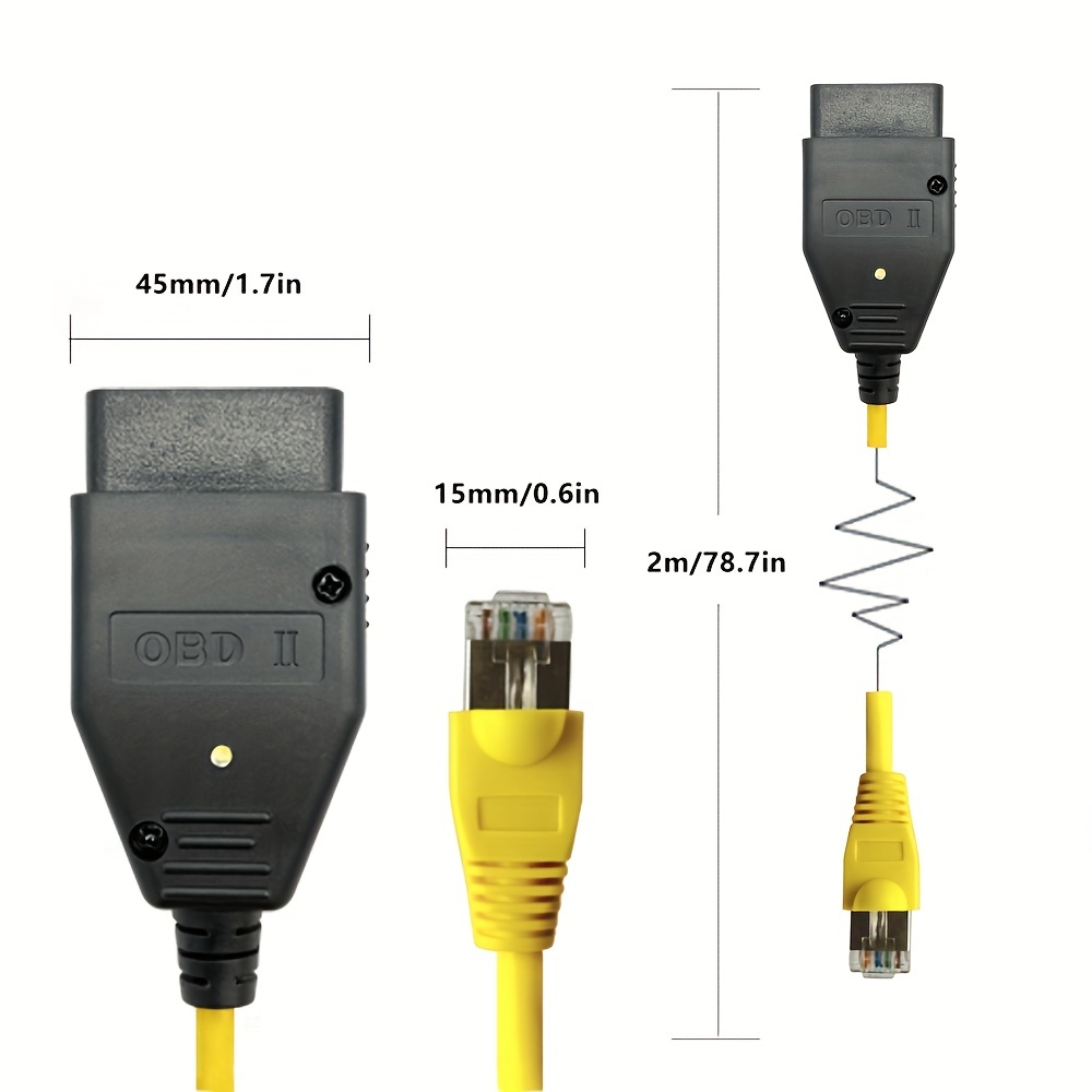 Ethernet To Obd Interface Cable E-sys Icom Coding F-series For Enet - Temu  Croatia
