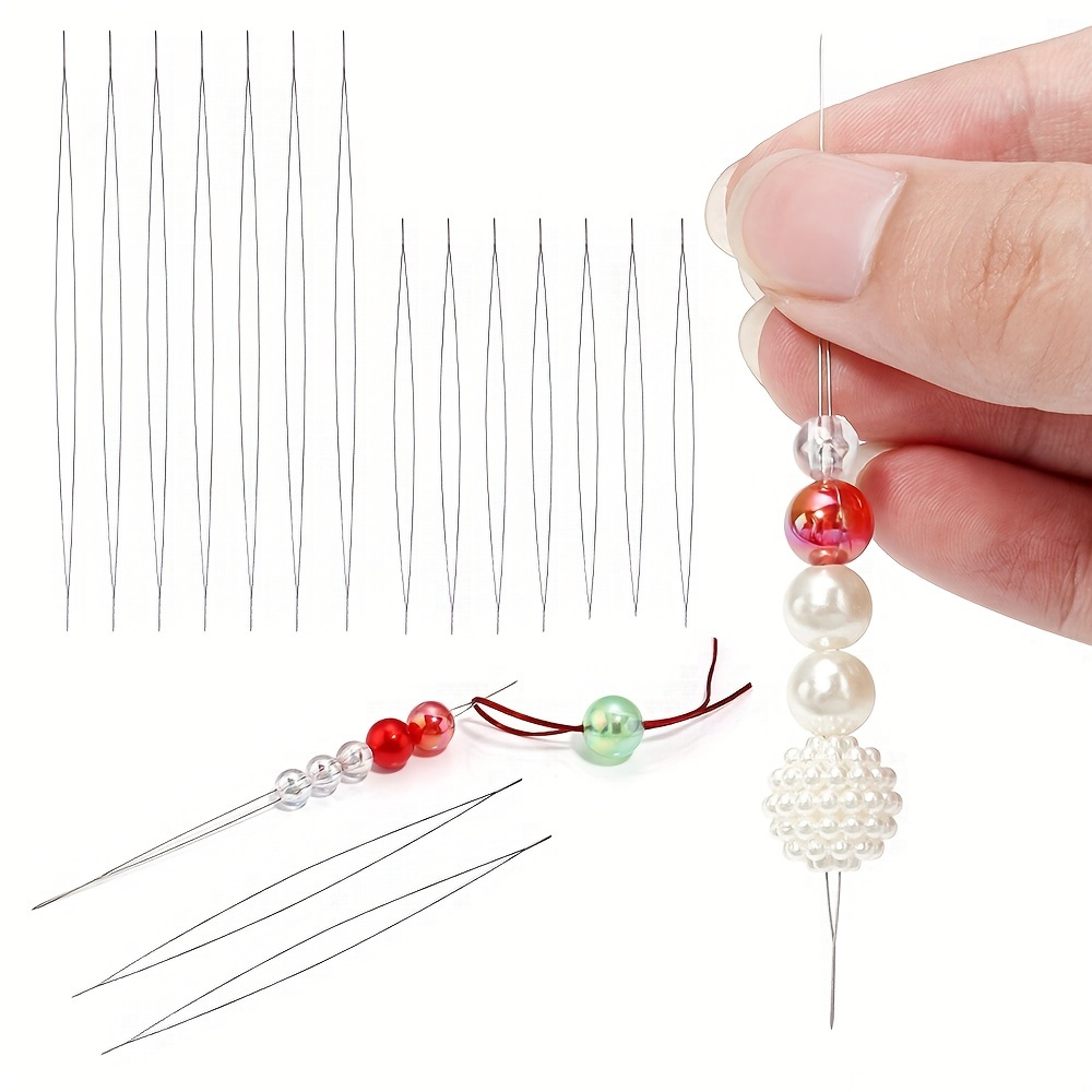 Multi size Matching Bead Needle Thin Beading Middle Opening - Temu
