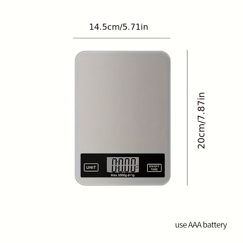 Kitchen Mini Electronic Scale Food Baking Scale Household Small Portable  Easy-to-Store Medicinal Material Electronic