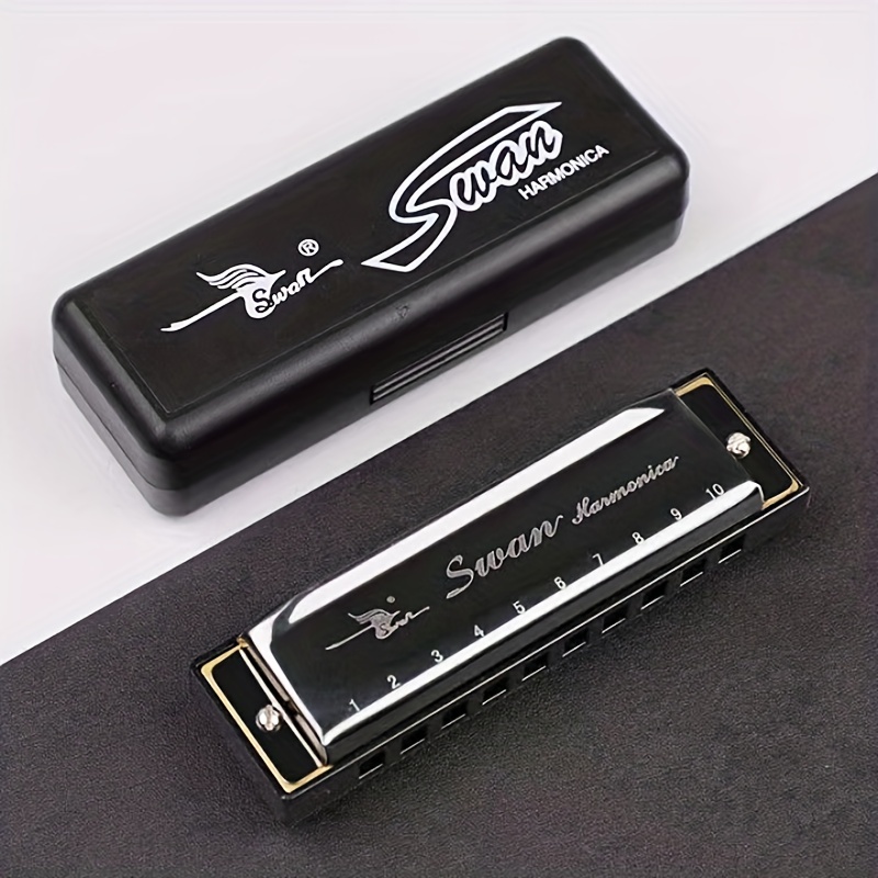 10 Holes 20 Tone C Blues Harmonica Ideal for Kids & Beginners