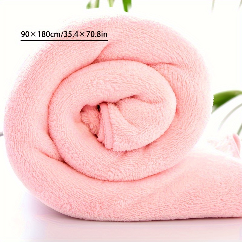 90x180cm Thick Extra-large Bath Towel Men Women Absorbent Beach Towels  Blankets