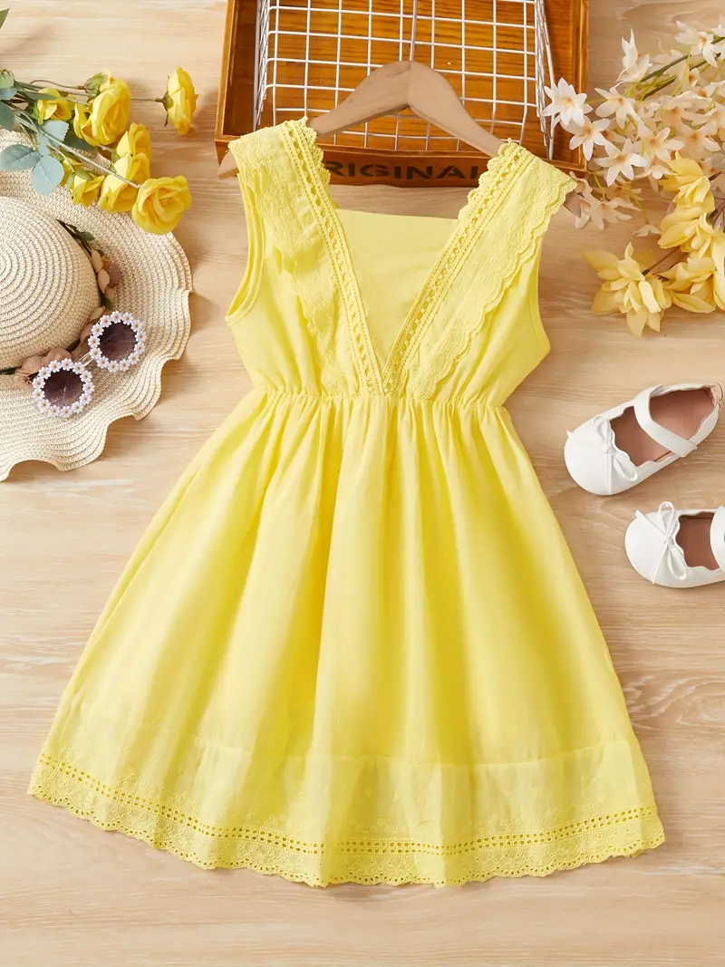 yellow sun dress