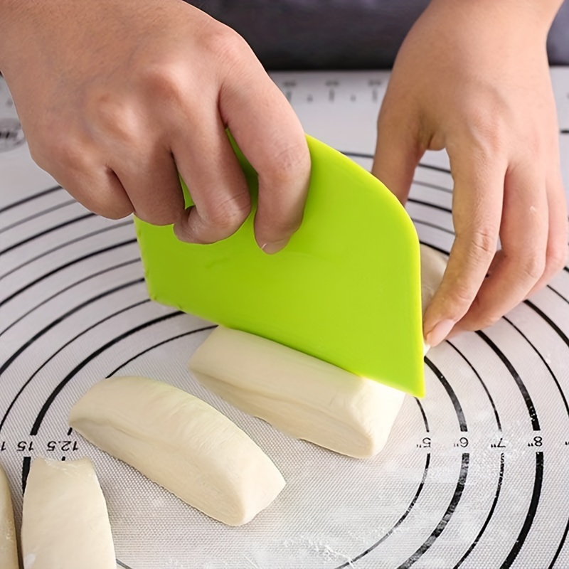 Flexible Plastic Bench Scraper Multipurpose Kitchen Tool - Temu