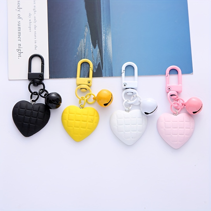 Cute Couple Bag Love Lock Keychain Women Bag Car Charm - Temu