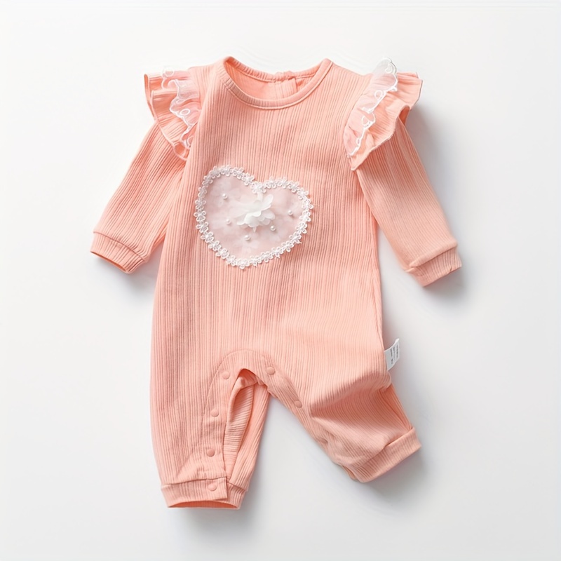 Body Bebé Primavera Otoño Recién Nacidos Niñas Manga Larga - Temu