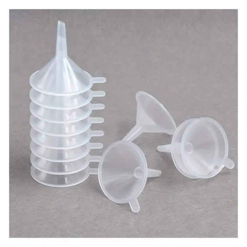 Mini Funnels Small Clear Plastic Funnels For Bottle Filling - Temu