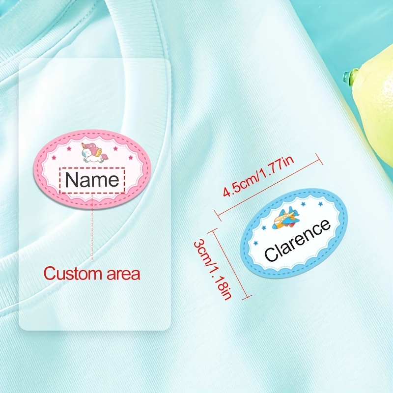 Customized Name Labels Thermo adhesive Personalized Iron - Temu