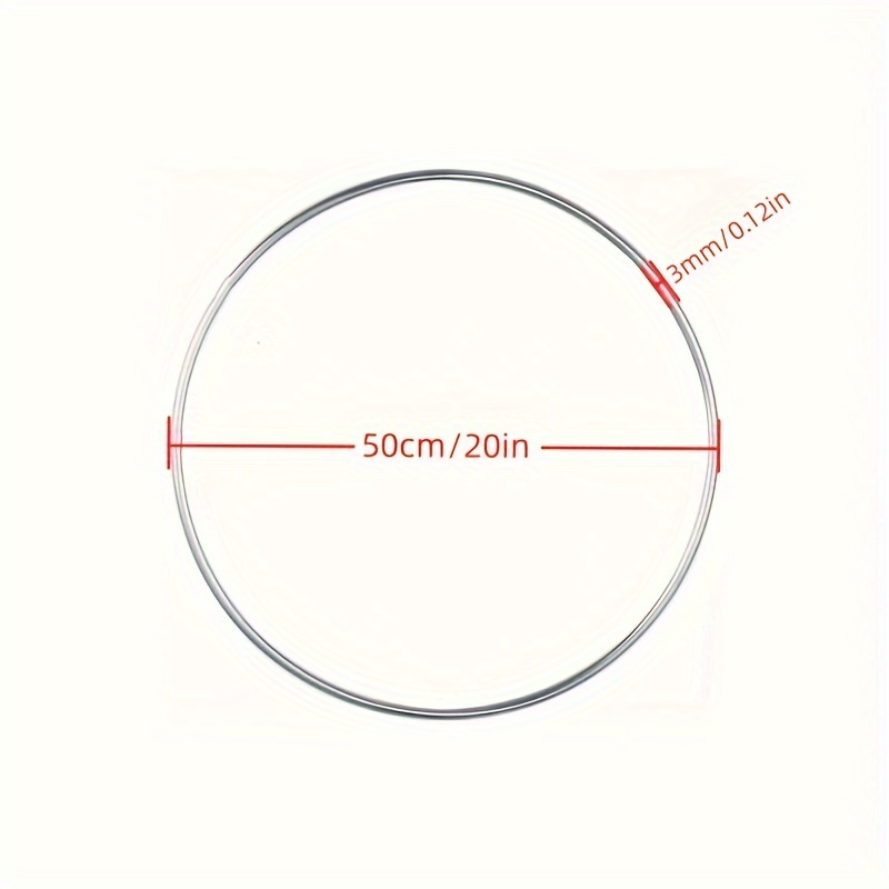 50cm metal online hoop