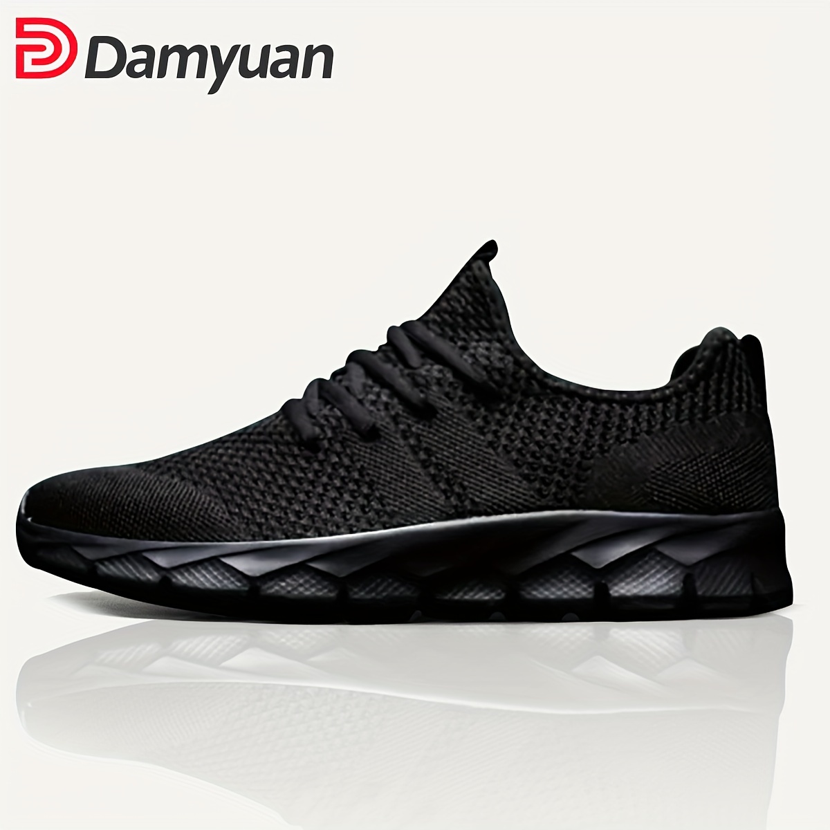 

Men's Running Shoes Lightweight Sneakers - Athletic Shoes - Breathable Lace-ups