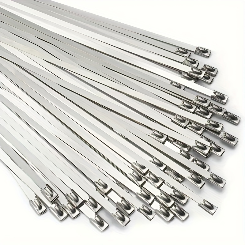 20/100 Stück Metall kabelbinder Edelstahl kabelbinder - Temu Austria
