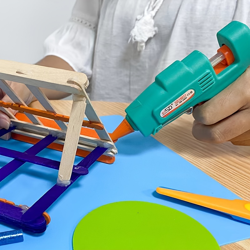 Glue Gun Mini Hot Glue Gun For Glue Sticks School Crafts - Temu