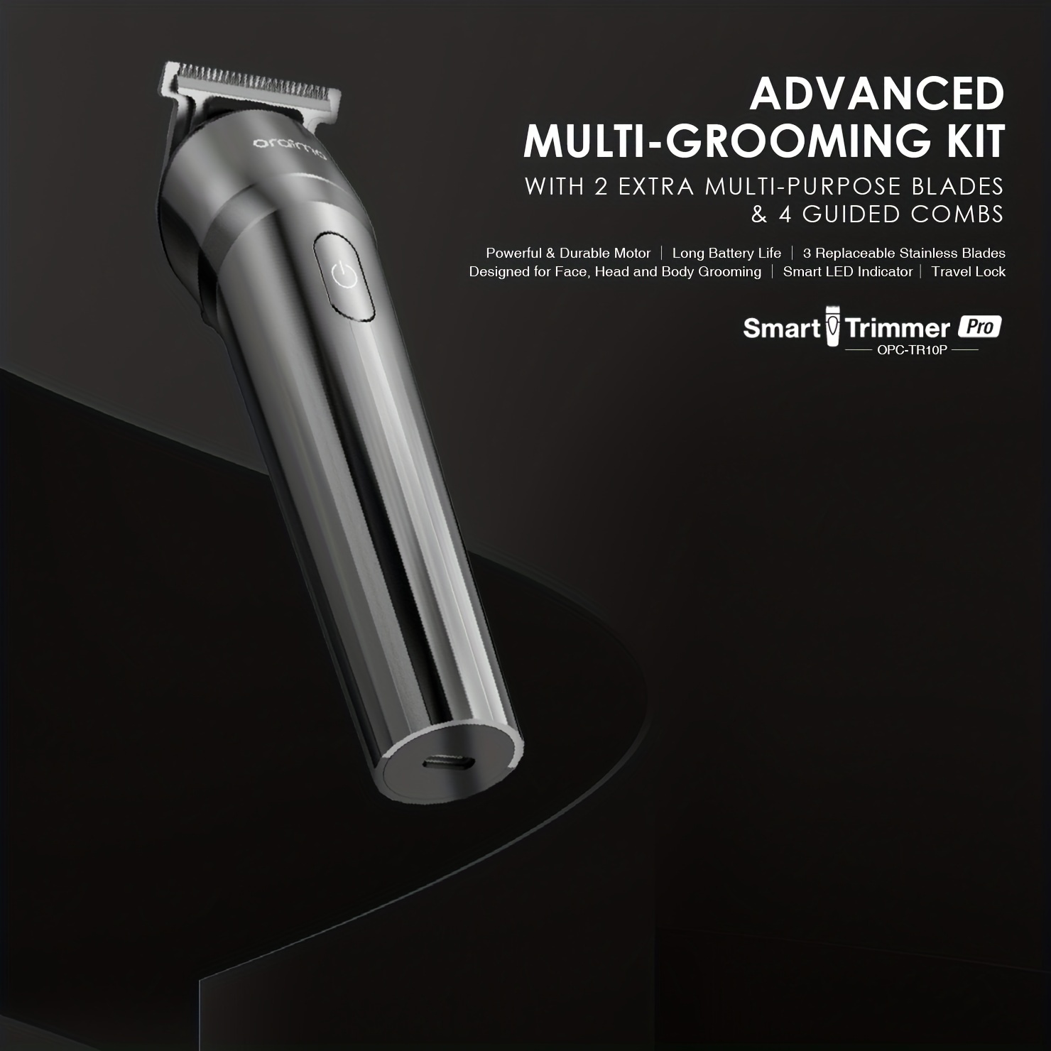 Oraimo Cordless Electric Hair Trimmer Rechargeable Clipper For Men