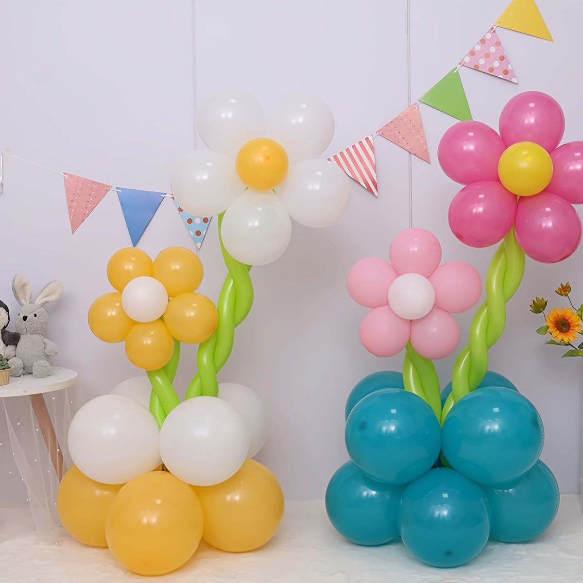 Decorate Balloons Easy Clips Flower Shape for Party Wedding Events  Activities