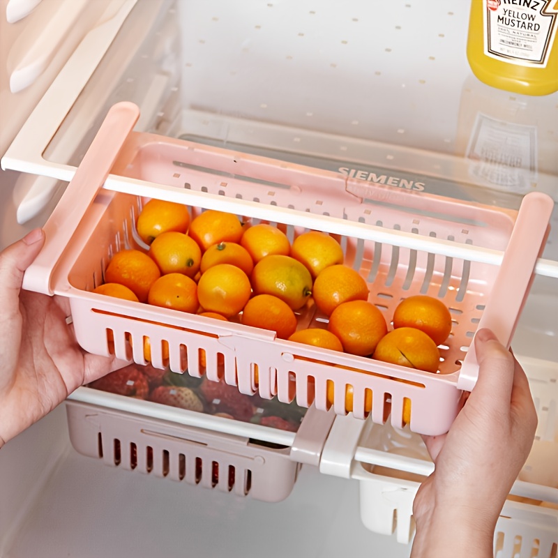 Refrigerador Cajón Organizador Nevera Transparente - Temu