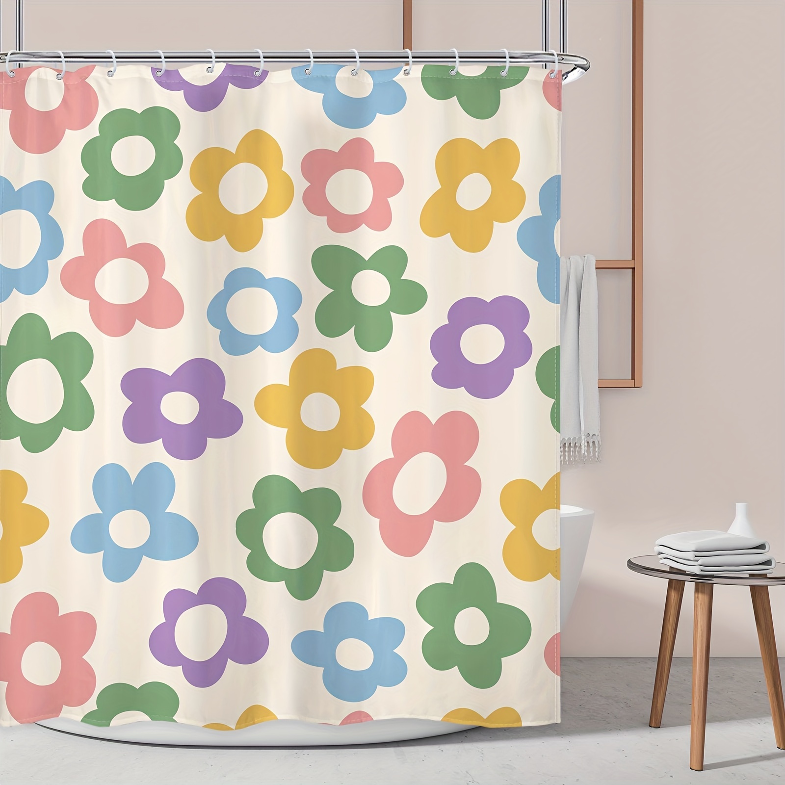 Shower Curtain Cute - Temu